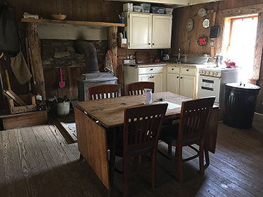 A cabin waits for you along the Appalachian Trail